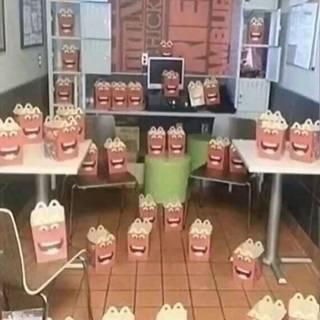 Cursed Happy Meal from Reddit r/cursedimages.