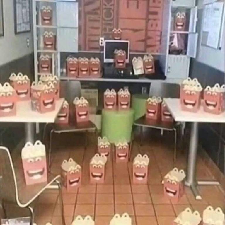 Cursed Happy Meal from Reddit r/cursedimages.