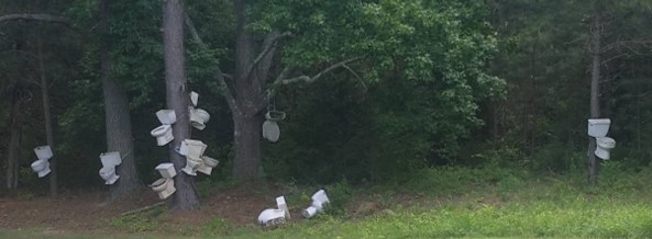 Cursed Toilets from Reddit r/cursedimages.