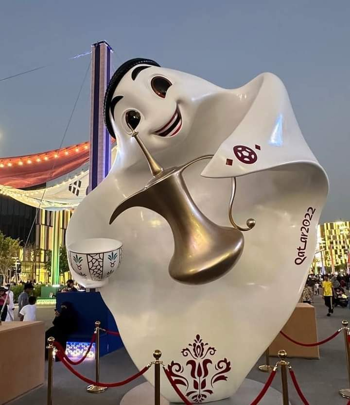 World Cup Mascot from Reddit r/oddlyterrifying.